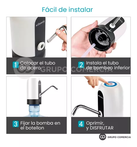 Dispensador De Agua  Recargable Botellon